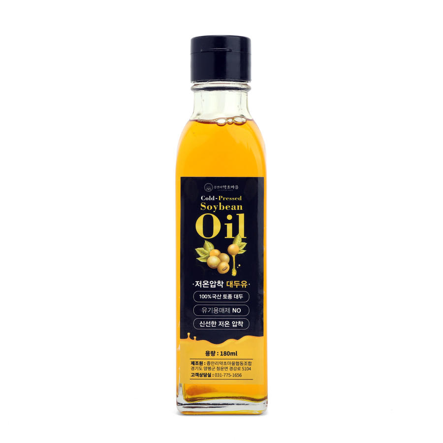 Premium Native Soybean Cold-Pressed Soybean Oil 180ml