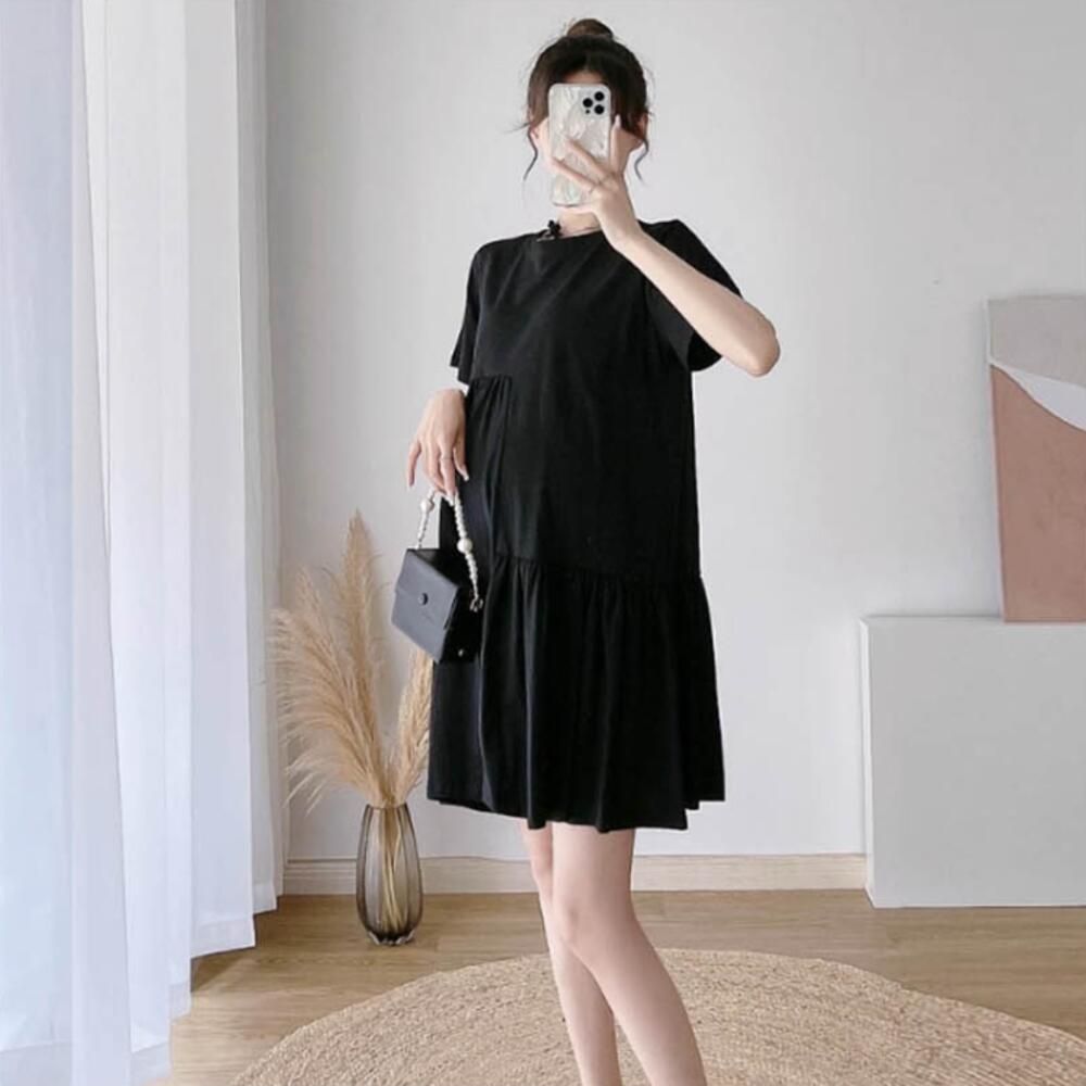 캐주얼 시원한하프 여름패션아이템 휴양지원피스 3kLbY