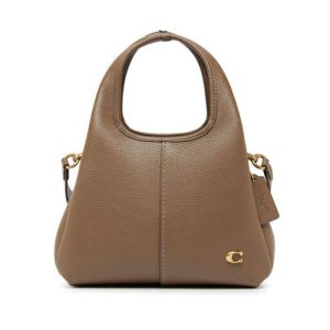코치 라나 다크 스톤 신스트랩 더블핸들 골드톤 C로고 숄더백 COAY87FUBRWZZZZZ00 26 SS Lana 23 135944861