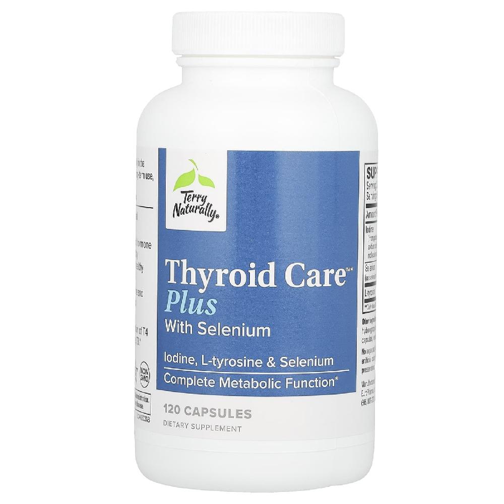 <b>테리내추럴리</b> Thyroid Care Plus 셀레늄 L티로신 함유 캡슐 120정  1개
