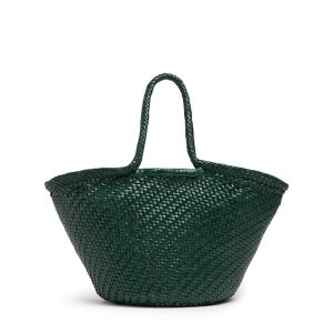 DRAGON DIFFUSION 마르타 가죽 탑핸들백 녹색 여성 81IYRT022