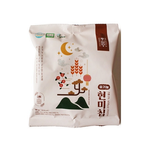 풍심당 유기농 현미칩 성분 분석