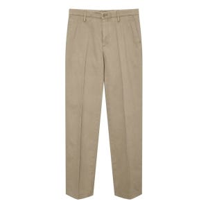 [헤지스 남성] 헤지스 25FW 단 스트레이트핏 카멜 투톤 조직감 팬츠 33 897957 HZPA5F232I3