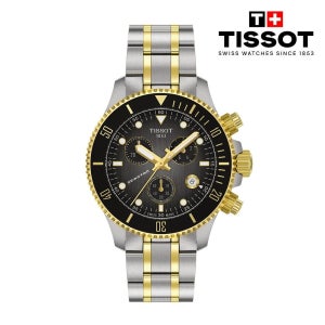 [롯데백화점] 티쏘 [New] 씨스타 1000 쿼츠 크로노그래프 38mm T120.217.22.061.00 LE1219833306