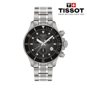 [롯데백화점] 티쏘 [New] 씨스타 1000 쿼츠 크로노그래프 38mm T120.217.11.061.00 LE1219833280