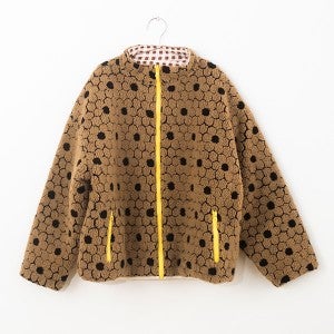 FISH & KIDS AW25[피쉬앤키즈]TEDDY BEAR 리버서블 자켓_성인용-FK25KAJAC0047BRO