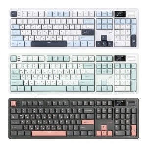 [아이온코리아] 지클릭커 타란튤라 WK107 기계식 블루투스 키보드 제주바다 37g_WK107-JSEA37G