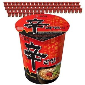 농심 신라면 작은컵 미니 사발면 컵라면 작은 사발 65g 90개