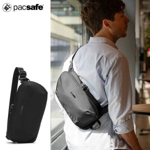 팩세이프 V 어반 슬링백 5L / PACSAFE 메트로세이프 X 어반 슬링 도난방지 등산가방 크로스백 유럽여행 RFID차단