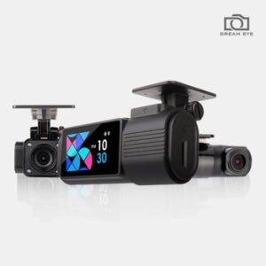 [동글+GPS+기본장착] 드림아이 3채널 페달 블랙박스 알파edge 128GB