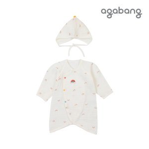 아가방 레보수플레배내가운 모자  CREAM  01P51710101_P401829762