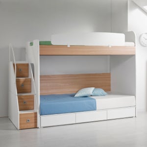 동서가구 컨셉트MU-E220 수납형계단 수납이층침대 DF903045