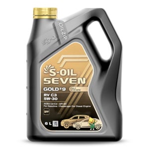 에스오일 세븐골드 RV C3 5W30 합성엔진오일 6L