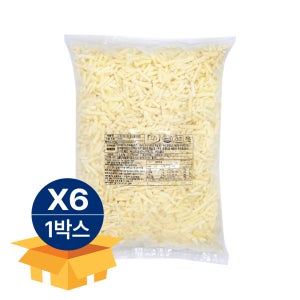 디오 BG100 모짜렐라 자연치즈 피자치즈 고다10% 2.5kg X 6봉