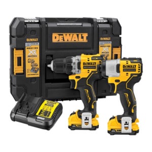 [디월트] 12V 충전 콤보세트 DCK2110D2T (DCF801N+DCD701N+2.0Ah 2개)