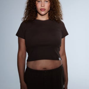 [글로니] G BABY TEE (CHOCO) GC26COTS0010BR