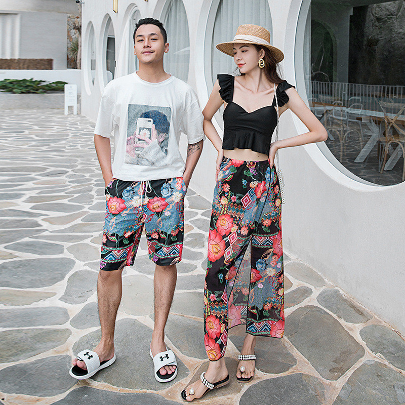 커플 비키니 수영복 여름 커버업 체형커버 비치웨어 바캉스룩 여름휴가 신혼여행 해변가패션 스타일링