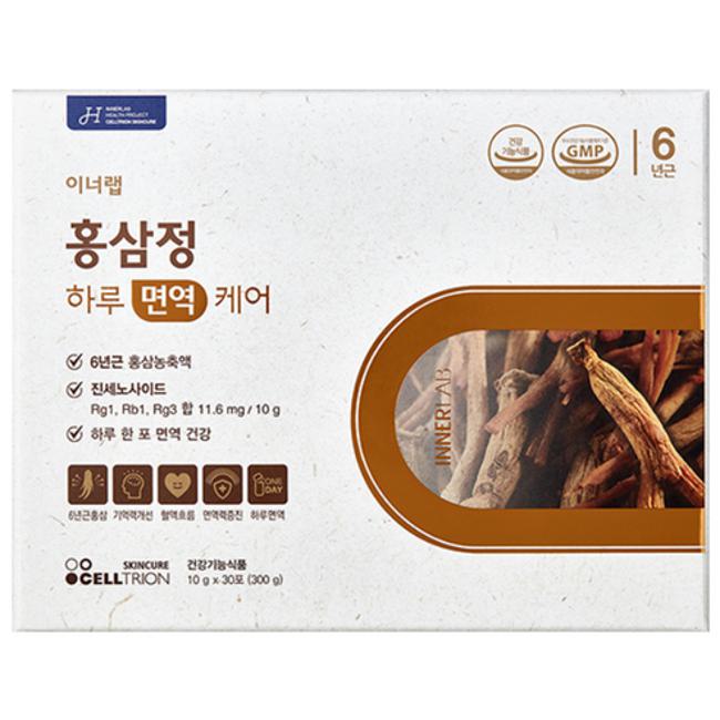 <b>이너랩 홍삼정 하루면역케어</b> 30p 1개 300g