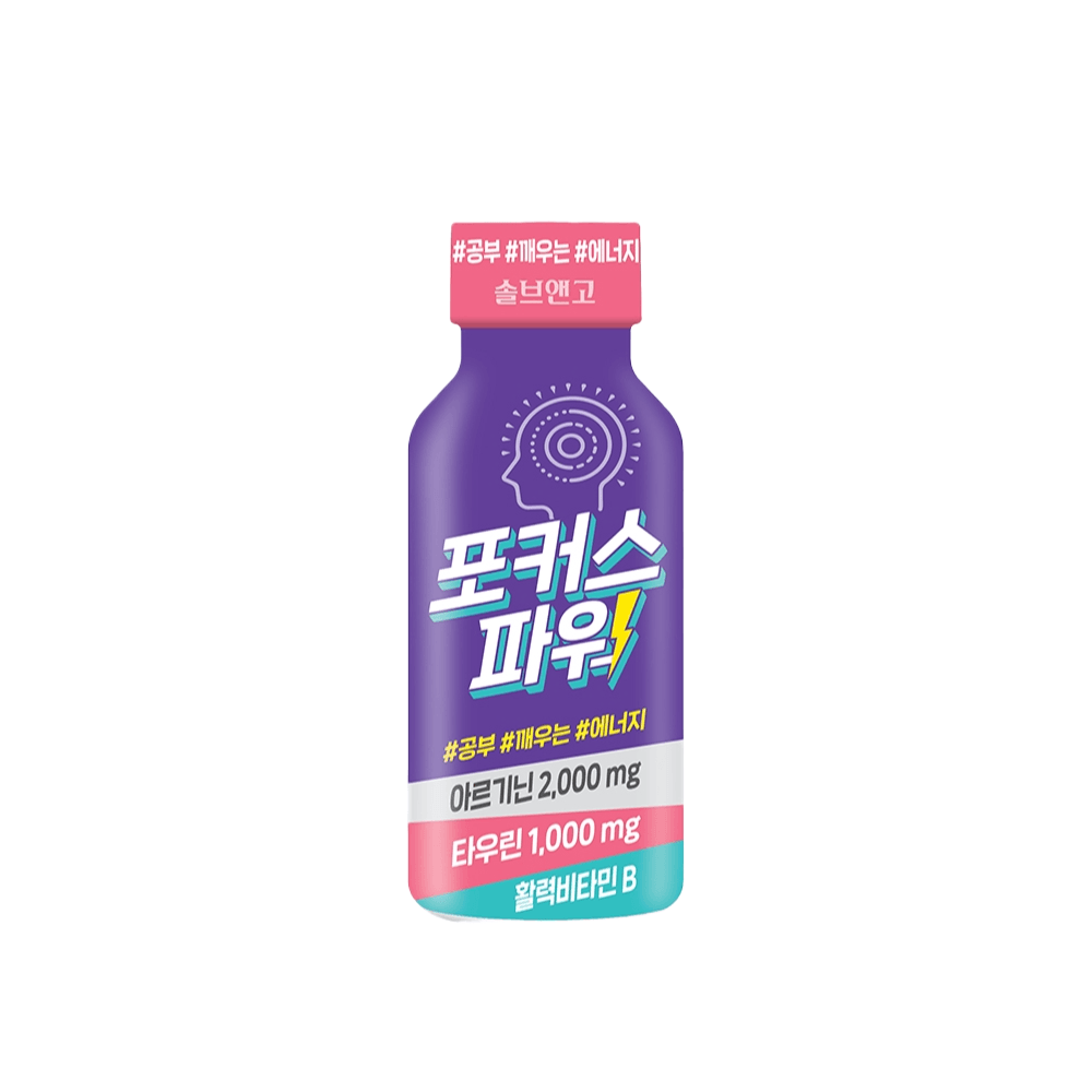 <b>웅진식품</b> 솔브앤고 포커스파워 120g 10개 활력<b>에너지</b> 음료수 추천