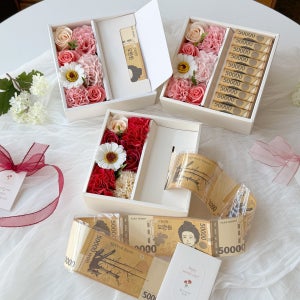 ✨d+멤버쉽무료증정✨어버이날 카네이션 부모님 용돈박스, 플래니크