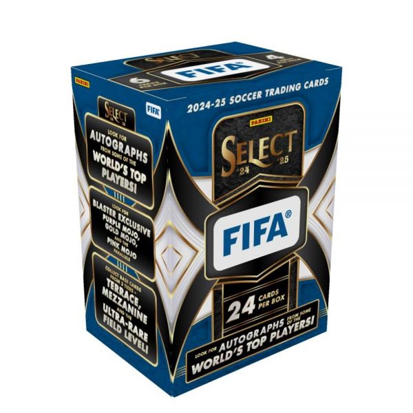 -25 파니니 셀렉트 FIFA 축구 블래스터 박스 - 트레이딩 카드 전용 패러렐 루키 인서트 리테일 에디션