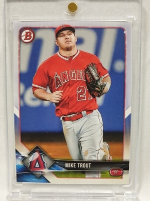 2018 BOWMAN MIKE TROUT 바우먼 마이크 트라웃 MLB 야구 카드