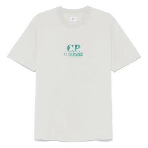 CP컴퍼니 30/1 저지 그래픽 로고 티셔츠 18CMTS143A 006586W 800 /1 (461665)