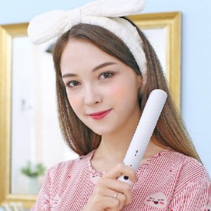 무선 헤어고데기 여행용 틸팅 스타일러 접이식 휴대용