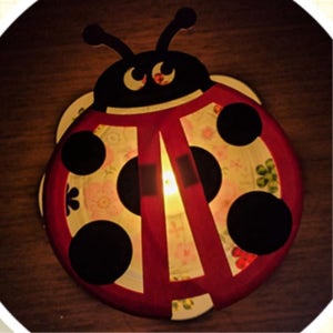 무당벌레 만들기 색칠하기 간단한 무드등만들기 키트 유아미술교재 엄마표만들기