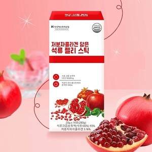 <b>저분자 피쉬콜라겐</b> <b>담은</b> 자연산 <b>석류</b>젤리스틱 20g 28포-농축액 진액 히알루론산 이너뷰티