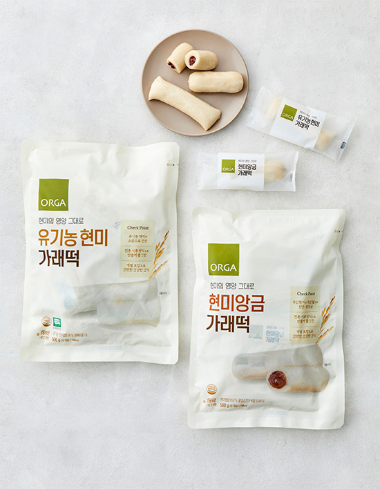 올가 유기농 현미 가래떡 성분 분석