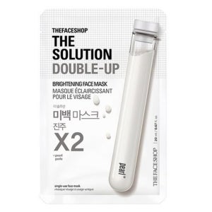 더페이스샵 더솔루션 더블업 미백 마스크시트 1개입 1개