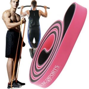 헬스 밴드 투톤 3단 턱걸이 근력운동