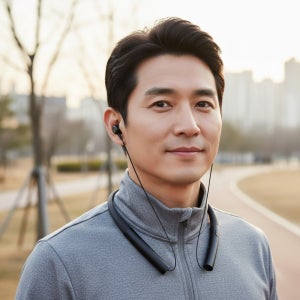 넥밴드 목걸이형 블루투스 이어폰,삼성 엘지 호환