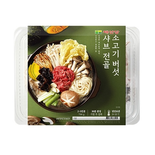 채선당 소고기 버섯 샤브전골 성분 분석
