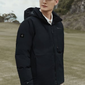 [테일러메이드]남성 중량 후드 다운 점퍼 TMDJN4202-199 Z3012400846