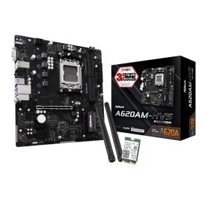 ASRock A620AM-HVS + WiFi6E 랜카드 패키지 디앤디컴