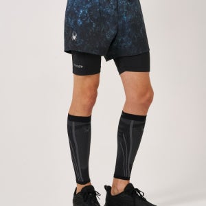 [공식몰] 남성 레깅스 내장형 러닝 숏츠