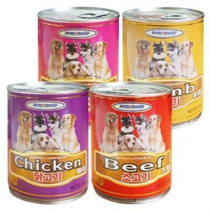 강아지 통조림 습식 간식 400g X24개 애완견 펫푸드