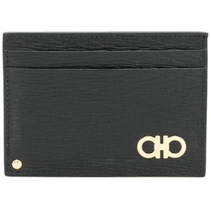 페라가모 더블 간치니 ID 카드지갑 블랙 66 A061 0685908 66A061 685908