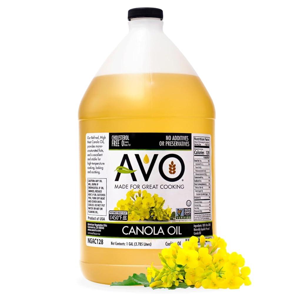 AVO NON 익스펠러 프레스 카놀라 오일 3.8L1갤런 2524486  AVO NON 익스펠러 프레스 카놀라 오일 3.8L1갤