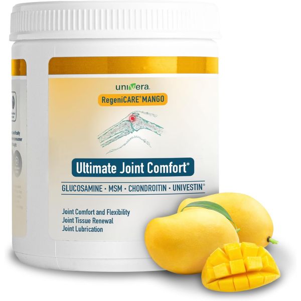 <b>Univera</b> RegeniCARE Green Apple Glucosamine Chondroitin MSM Univestin Joint <b>Health</b> Joint Supp  Mango