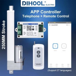 DHLA2000 250MM 스트로크 왕복 선형 액추에이터 키트,
