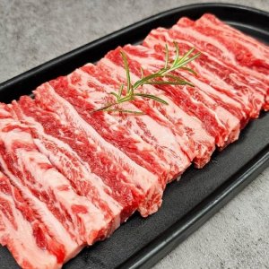 450G-갈비.살.소.꽃.소.고기 1+육우 소갈비살 꽃갈비살