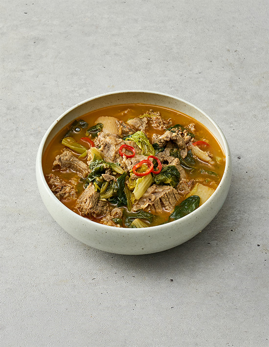 한우 우거지탕 제품 이미지