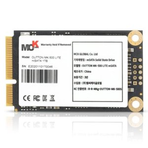 내장형SSD OUTTON MK-500 LITE mSATA(512GB)