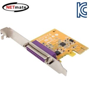 [에이치플러스몰] 강원전자 넷메이트 1포트 패러럴 PCI Express 카드(SUN)(슬림PC겸용) PAR6408AL