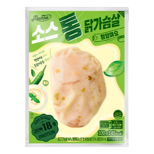 맛있닭 소스 통 닭가슴살 청양마요 성분 분석