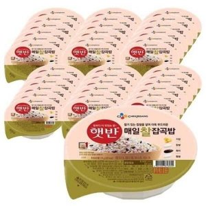 햇반 매일찰잡곡밥, 210g, 36개
