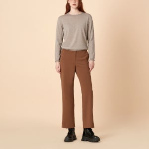 [키이스] 히든 여밈 베이직 슬랙스 KE24A1FRA3683